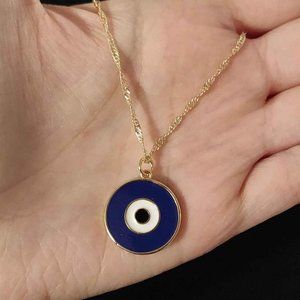 🧿 Circular 🧿 evil eye necklace